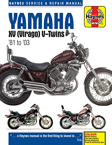 Yamaha XV (Virago) V-Twins (81 - 03) (Haynes Service & Repair Manual) von Haynes