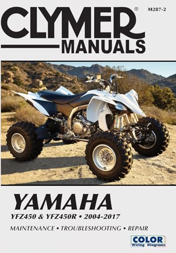 Yamaha Yfz450 & Yfz450r 2004-2017 (Clymer Manuals)