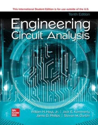 Engineering Circuit Analysis ISE von McGraw-Hill Education
