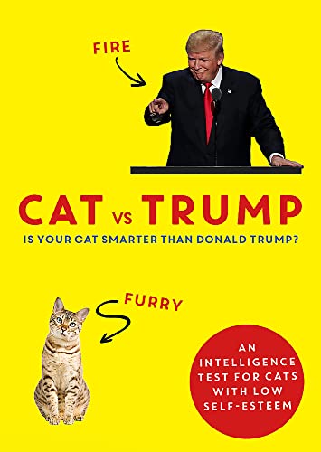 Cat vs Trump: The perfect gift for this autumn - An intelligence test for cats with low self-esteem Cat vs Trump: The perfect gift for this autumn - An intelligence test for cats with low self-esteem