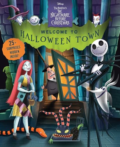 Disney Tim Burton's the Nightmare Before Christmas: Welcome to Halloween Town! (Monograph Series, Any, Lift-the-flap) von Reader's Digest Association