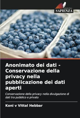 Anonimato dei dati - Conservazione della privacy nella pubblicazione dei dati aperti: Conservazione della privacy nella divulgazione di dati tra pubblico e privato von Edizioni Sapienza