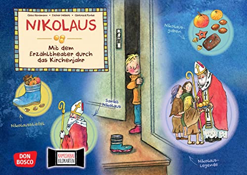 Nikolaus. Kamishibai Bildkartenset.: Entdecken - Erzählen - Begreifen: Das Kirchenjahr. (Mit dem Erzähltheater durch das Kirchenjahr) von Don Bosco