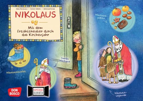Nikolaus. Kamishibai Bildkartenset.: Entdecken - Erzählen - Begreifen: Das Kirchenjahr. (Mit dem Erzähltheater durch das Kirchenjahr)