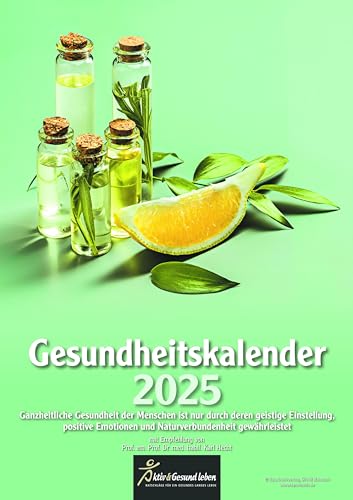 Gesundheitskalender 2025 von Spurbuchverlag Baunach