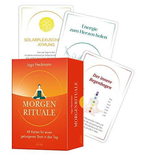 Morgenrituale - 48 Karten für einen gelungenen Start in den Tag: Mit Yoga-Asanas, Meditationen, Mantras, Affirmationen und Atemübungen