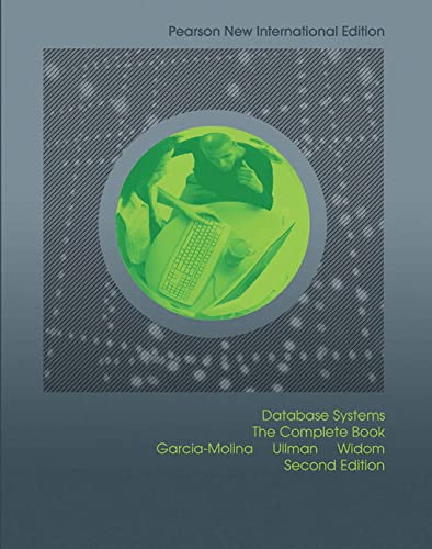 Database Systems: The Complete Book: Pearson New International Edition von Pearson
