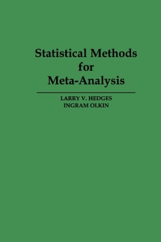 Statistical Method For Meta-Analysis von Academic Press