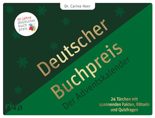 Deutscher Buchpreis – Der Adventskalender: 24 Türchen mit spannenden Fakten, Rätseln und Quizfragen | Zum 20-jährigen Jubiläum des Romans des Jahres. Geschenk für alle Buchliebhaber Deutscher Buchpreis – Der Adventskalender: 24 Türchen mit spannenden Fakten, Rätseln und Quizfragen | Zum 20-jährigen Jubiläum des Romans des Jahres. Geschenk für alle Buchliebhaber