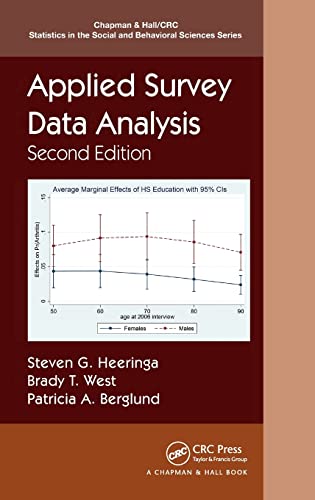 Applied Survey Data Analysis (Chapman & Hall/Crc Statistics in the Social and Behavioral Sciences) von CRC Press