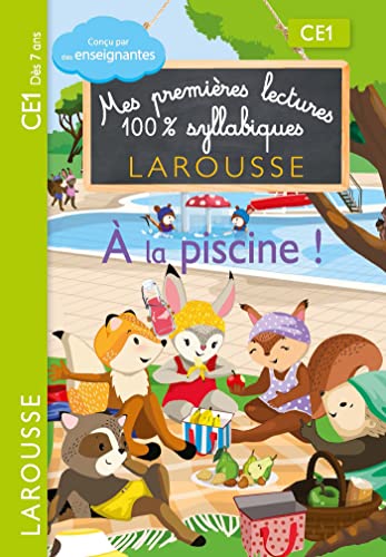 Premières lectures syllabiques CE1 - A la piscine von LAROUSSE