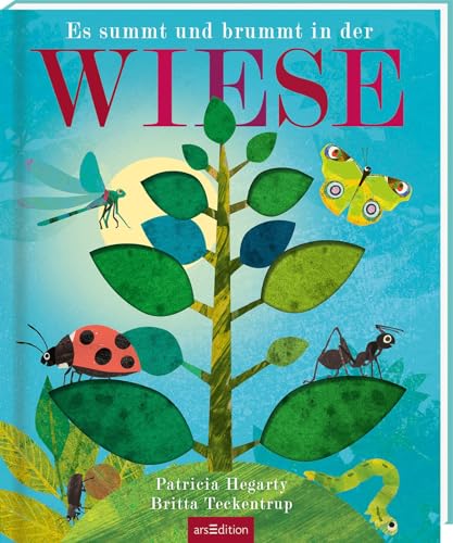 Es summt und brummt in der WIESE: Gereimtes Natur-Bilderbuch über Insekten, mit Gucklöchern, hochwertig ausgestattet, ab 3 Jahren