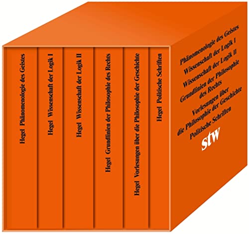 Die Hauptwerke. Phänomenologie des Geistes. Wissenschaft der Logik I. Wissenschaft der Logik II.Grundlinien der Philosophie des Rechts. Politische ... Schuber (suhrkamp taschenbuch wissenschaft) von Suhrkamp Verlag AG