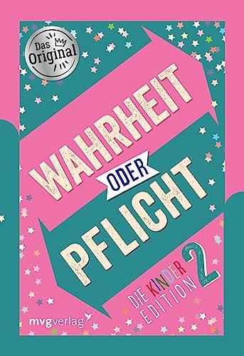 Wahrheit oder Pflicht – Die Kinderedition 2: Mit 60 neuen Fragen und Aufgaben | Das Original. Das perfekte Geschenk für Geburtstag, Weihnachten und zwischendurch. Ab 10 Jahren Wahrheit oder Pflicht – Die Kinderedition 2: Mit 60 neuen Fragen und Aufgaben | Das Original. Das perfekte Geschenk für Geburtstag, Weihnachten und zwischendurch. Ab 10 Jahren von mvg Verlag