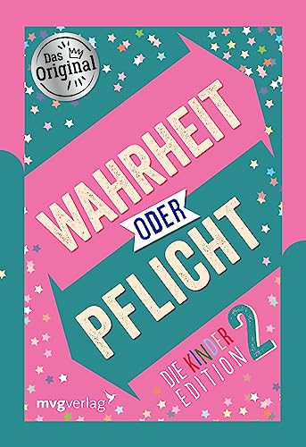 Wahrheit oder Pflicht – Die Kinderedition 2: Mit 60 neuen Fragen und Aufgaben | Das Original. Das perfekte Geschenk für Geburtstag, Weihnachten und zwischendurch. Ab 10 Jahren von mvg Verlag