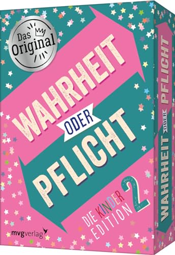 Wahrheit oder Pflicht – Die Kinderedition 2: Mit 60 neuen Fragen und Aufgaben | Das Original. Das perfekte Geschenk für Geburtstag, Weihnachten und zwischendurch. Ab 10 Jahren