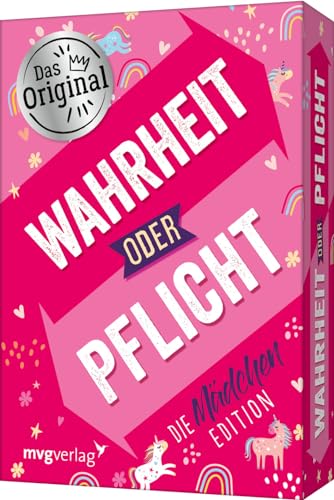 Wahrheit oder Pflicht – Die Mädchenedition: | Das Original. Der Klassiker unter den Partyspielen. Das perfekte Geschenk für Geburtstag, Weihnachten und Schulanfang. Ab 12 Jahren Wahrheit oder Pflicht – Die Mädchenedition: | Das Original. Der Klassiker unter den Partyspielen. Das perfekte Geschenk für Geburtstag, Weihnachten und Schulanfang. Ab 12 Jahren von Münchner Verlagsgruppe GmbH