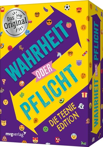 Wahrheit oder Pflicht – Die Teenieedition: | Das Original. Der Klassiker unter den Partyspielen. Tolles Geschenk für Teenager für Geburtstag, Weihnachten, Spieleabend. Ab 16 Jahren Wahrheit oder Pflicht – Die Teenieedition: | Das Original. Der Klassiker unter den Partyspielen. Tolles Geschenk für Teenager für Geburtstag, Weihnachten, Spieleabend. Ab 16 Jahren