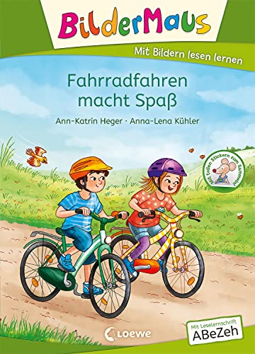 Bildermaus - Fahrradfahren macht Spaß: Mit Bildern lesen lernen - Ideal für die Vorschule und Leseanfänger ab 5 Jahren - Mit Leselernschrift ABeZeh Bildermaus - Fahrradfahren macht Spaß: Mit Bildern lesen lernen - Ideal für die Vorschule und Leseanfänger ab 5 Jahren - Mit Leselernschrift ABeZeh