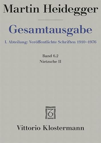 Gesamtausgabe 1. Abt. Bd. 6.2: Nietzsche II Gesamtausgabe 1. Abt. Bd. 6.2: Nietzsche II
