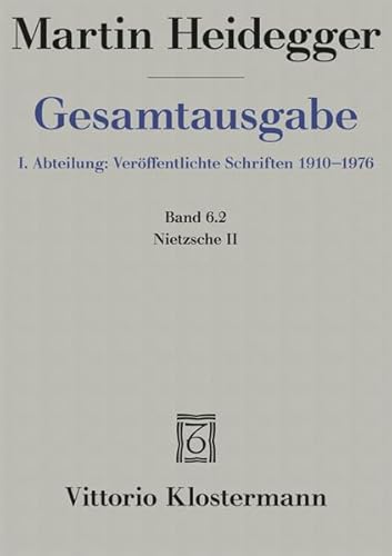 Gesamtausgabe 1. Abt. Bd. 6.2: Nietzsche II