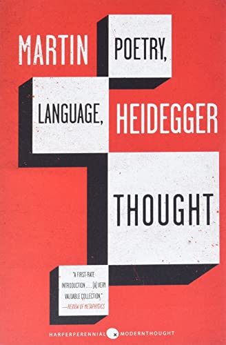 Poetry, Language, Thought (Harper Perennial Modern Thought)