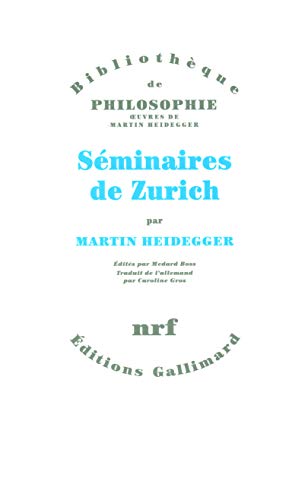 Séminaires de Zurich Séminaires de Zurich von GALLIMARD