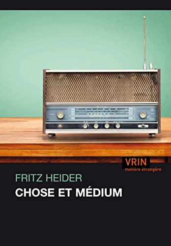 Chose Et Medium (Matiere etrangere)
