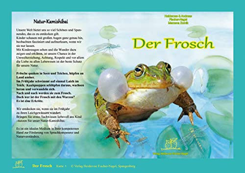 Natur-Kamishibai / Der Frosch: Natur-Kamishibai von Fischer-Nagel, Heiderose