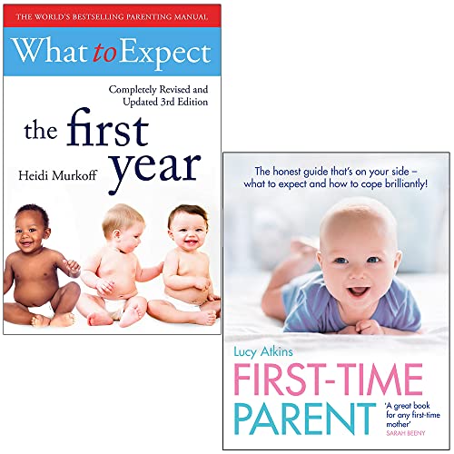 What To Expect The 1st Year and First-Time Parent 2 Books Bundle Collection - The honest guide to coping brilliantly and staying sane in your baby's first year