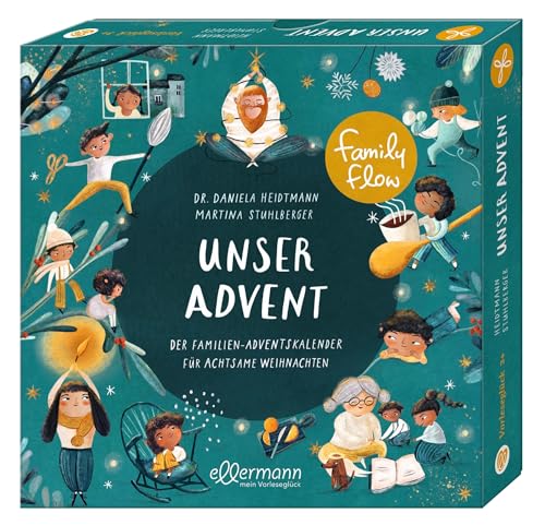 FamilyFlow. Unser Advent: Der Familien-Adventskalender für achtsame Weihnachten von ellermann