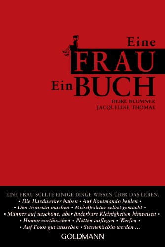 Eine Frau. Ein Buch. von Goldmann