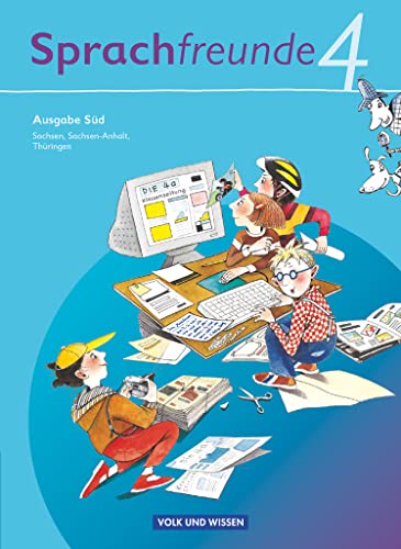 Sprachfreunde - Sprechen - Schreiben - Spielen - Ausgabe Süd 2010 (Sachsen, Sachsen-Anhalt, Thüringen) - 4. Schuljahr: Sprachbuch (Sprachfreunde, ... Sachsen-Anhalt, Thüringen), 4. Schuljahr)