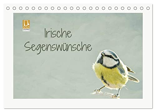Irische Segenswünsche (Tischkalender 2024 DIN A5 quer), CALVENDO Monatskalender von CALVENDO