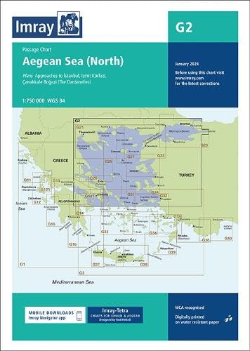 G2 Aegean Sea (North): Passage Chart (G Chart)
