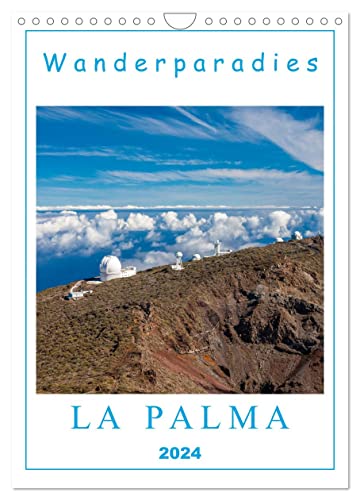 Wanderparadies La Palma (Wandkalender 2024 DIN A4 hoch), CALVENDO Monatskalender von CALVENDO