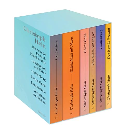 Christoph Hein Jubiläumsedition: 6 Bände in Kassette | Limitierte Ausgabe Christoph Hein Jubiläumsedition: 6 Bände in Kassette | Limitierte Ausgabe von Suhrkamp Verlag AG