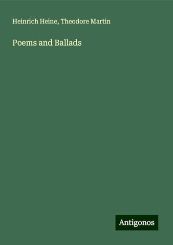 Poems and Ballads Poems and Ballads von Antigonos Verlag