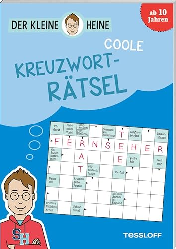 Der kleine Heine. Coole Kreuzworträtsel / Schwedenrätsel, Bilderrätsel, Brückenrätsel uvm./ Ab 10 Jahren: Knifflige Rätsel für Kinder ab 10 Jahren