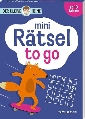 Der kleine Heine. Mini Rätsel to go. Ab 10 Jahren: 40 bunte Rätsel für unterwegs von Tessloff Verlag Ragnar Tessloff GmbH & Co. KG