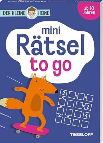 Der kleine Heine. Mini Rätsel to go. Ab 10 Jahren: 40 bunte Rätsel für unterwegs von Tessloff Verlag Ragnar Tessloff GmbH & Co. KG