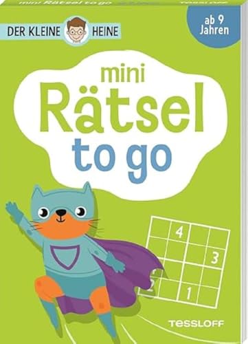 Der kleine Heine. Mini Rätsel to go. Ab 9 Jahren | Mit Lösungen auf der Rückseite | Im praktischen Pocket-Format: 40 bunte Rätsel für unterwegs Der kleine Heine. Mini Rätsel to go. Ab 9 Jahren | Mit Lösungen auf der Rückseite | Im praktischen Pocket-Format: 40 bunte Rätsel für unterwegs von Tessloff