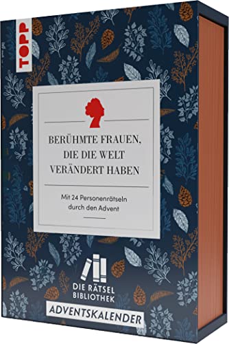 Die Rätselbibliothek. Adventskalender – Berühmte Frauen, die die Welt verändert haben: Der Schuber mit 24 Heften, für Rätselspaß im Advent Die Rätselbibliothek. Adventskalender – Berühmte Frauen, die die Welt verändert haben: Der Schuber mit 24 Heften, für Rätselspaß im Advent