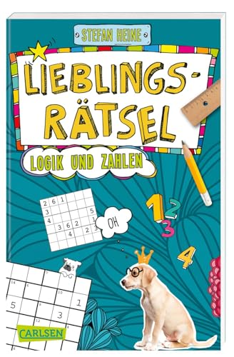 Lieblingsrätsel – Logik und Zahlen ab 10 Jahren: Rätselbuch für Jungen und Mädchen ab der 4. Klasse mit Rechenrätseln, Sudokus, Logicals und Denkspielen