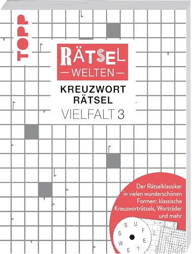 Rätselwelten – Kreuzworträtsel Vielfalt 3 | Der Rätselklassiker in vielen wunderschönen Formen: klassische Kreuzworträtsel, Worträder und mehr: Über 150 Rätsel zum Verschenken und Knobeln Rätselwelten – Kreuzworträtsel Vielfalt 3 | Der Rätselklassiker in vielen wunderschönen Formen: klassische Kreuzworträtsel, Worträder und mehr: Über 150 Rätsel zum Verschenken und Knobeln von Frech