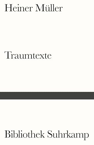 Traumtexte (Bibliothek Suhrkamp)