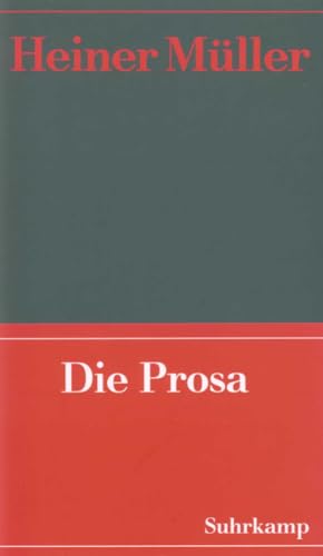 Werke: Werke 2: Die Prosa Werke: Werke 2: Die Prosa