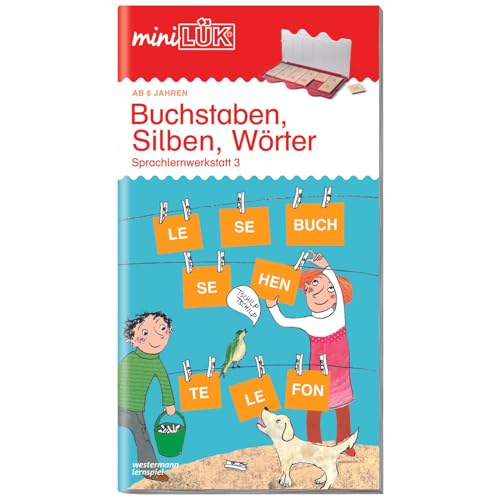 miniLÜK: Buchstaben, Silben, Wörter: Sprachlernwerkstatt 3 für Kinder ab 6 Jahren von Georg Westermann Verlag