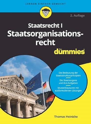 Staatsrecht I Staatsorganisationsrecht für Dummies von Wiley