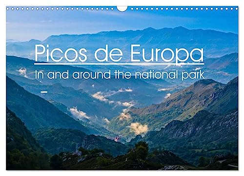 Picos de Europa - In and around the national park (Wandkalender 2025 DIN A3 quer), CALVENDO Monatskalender von CALVENDO